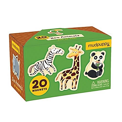 Zoo Animals Box of Magnets (Other)