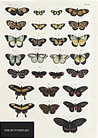 Natural History Museum Butterflies Notebook (Diary)