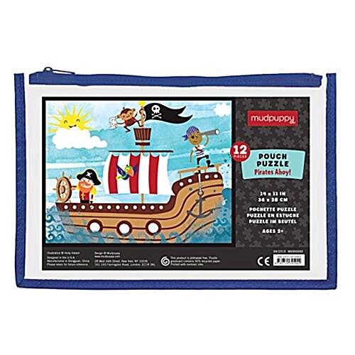 [중고] Pirates Ahoy! Pouch Puzzle (Other)