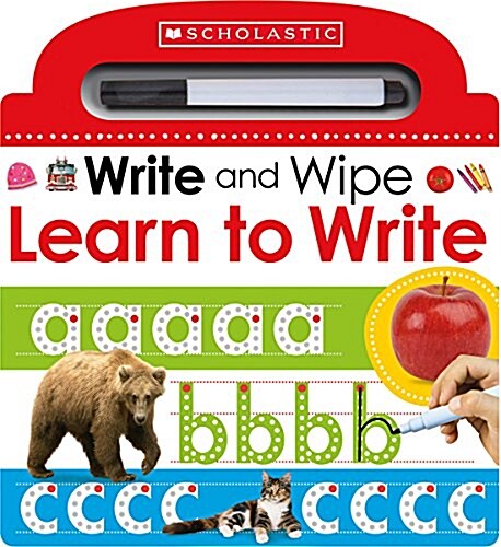 Learn to Write: Scholastic Early Learners (Write and Wipe) (Board Books)
