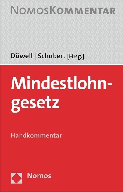 Mindestlohngesetz: Handkommentar (Hardcover)