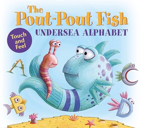 [중고] The Pout-Pout Fish Undersea Alphabet: Touch and Feel (Board Books)