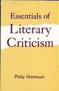 Essentials of literary criticism
