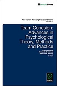 Team Cohesion : Advances in Psychological Theory, Methods and Practice (Hardcover)