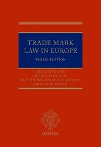 Trade Mark Law in Europe / 3rd ed