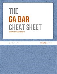 Ga Bar Cheat Sheet (Jul. 2015 / Feb. 2016) (Paperback)