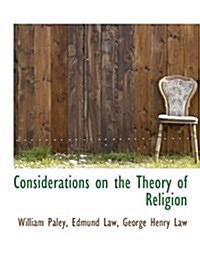 Considerations on the Theory of Religion (Hardcover)