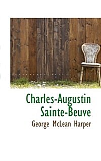 Charles-Augustin Sainte-Beuve (Paperback)