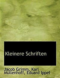 Kleinere Schriften (Paperback)