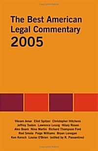 The Best American Legal Commentary (Paperback)