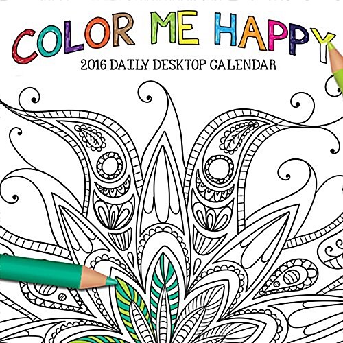 Color Me Happy Daily Desktop (Desk, 2016)