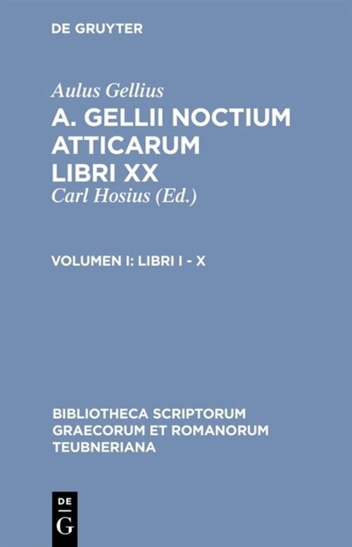 Libri I - X (Hardcover, Reprint 2012)