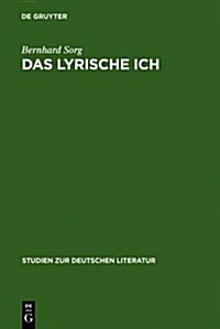 Das lyrische Ich (Hardcover, 2, 2. Unverand. Au)