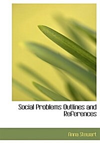 Social Problems Outlines and References (Paperback)