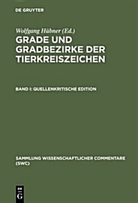 Quellenkritische Edition (Hardcover, Reprint 2013)