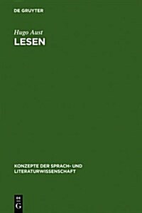 Lesen: ?erlegungen Zum Sprachlichen Verstehen (Hardcover, Reprint 2011)