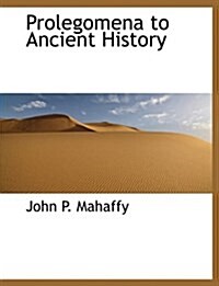 Prolegomena to Ancient History (Paperback)