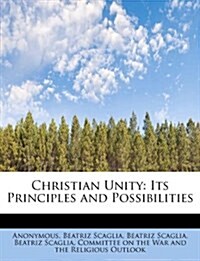 Christian Unity: Its Principles and Possibilities (Paperback)