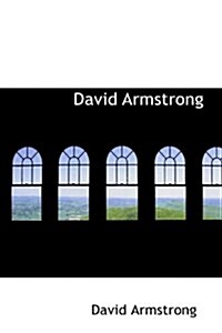 David Armstrong (Hardcover)