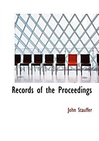 Records of the Proceedings (Hardcover)