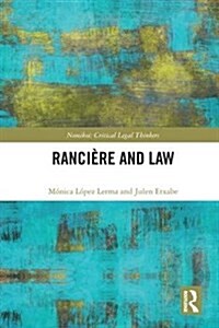 Ranciere and Law (Hardcover)