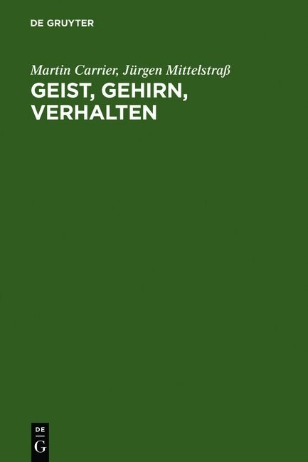 Geist, Gehirn, Verhalten (Hardcover, Reprint 2012)
