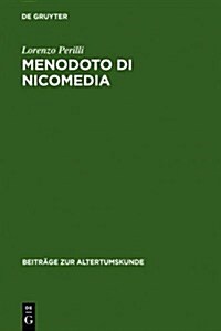 Menodoto di Nicomedia (Hardcover, Reprint 2011)