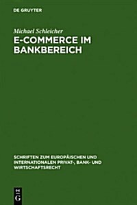 E-Commerce Im Bankbereich (Hardcover, Reprint 2011)