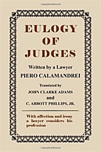 Eulogy of Judges (Paperback)