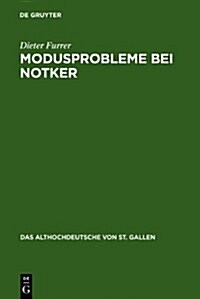 Modusprobleme Bei Notker (Hardcover, Reprint 2012)