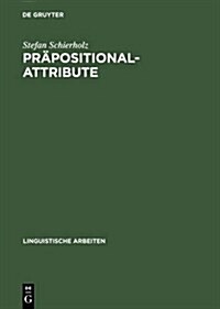 Pr?ositionalattribute (Hardcover, Reprint 2012)