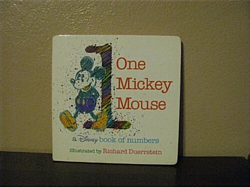 One Mickey Mouse: A Disney Book of Numbers (Hardcover, Brdbk)