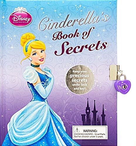 Disney: Cinderellas Book of Secrets (Disney Bos Glitter) (Hardcover)