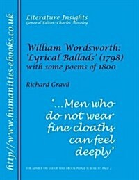 William Wordsworth : Lyrical Ballads (1978) with Some Poems of 1800 (Paperback)