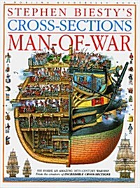 Stephen Biestys Cross-Sections: Man-Of-War (Hardcover)