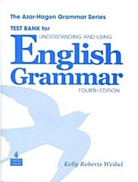 [중고] Understanding and Using English Grammar : Testbank (Paperback, 4th Edition)