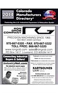 Colorado Manufacturers Directory 2014 (Paperback)