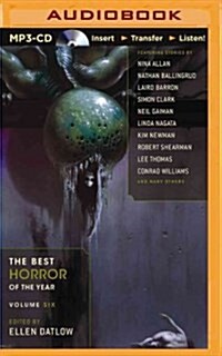 The Best Horror of the Year, Volume Six (MP3 CD)