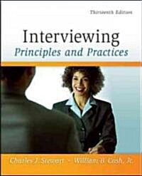 Interviewing: Principles and Practices (Paperback, 13)
