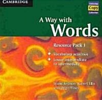 A Way with Words Resource Pack 1 Audio CD (Audio CD)