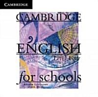 Cambridge English for Schools 4 Class Audio CDs (2) (Audio CD)