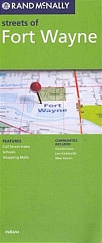 Rand McNally Streets of Fort Wayne (Map, FOL)