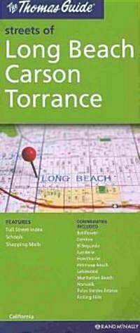 The Thomas Guide Streets of Long Beach/ Carson/ Torrance California (Map, FOL)