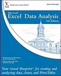 Excel Data Analysis: Your Visual Blueprint for Creating and Analyzing Data, Charts, and PivotTables (Paperback, 3)