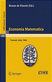 Economia Matematica: Frascati, Italy 1966 (Paperback)