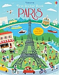 First Sticker Book Paris (Paperback)