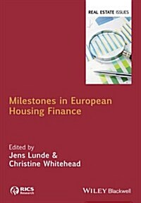 Milestones in European Housing Finance (Hardcover)