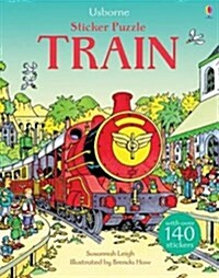Sticker Puzzle Train (Paperback)