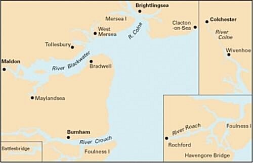 Imray Chart : The Rivers Colne, Blackwater, Crouch and Roach (Paperback, Rev ed)