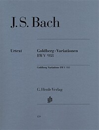 Goldberg-Variationen = Goldberg variations BWV 988